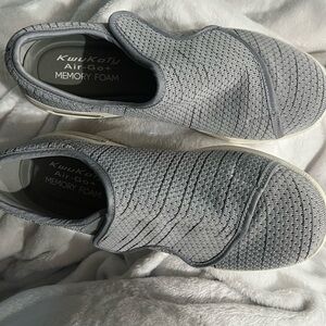Gray Slip-On Men's Shoes